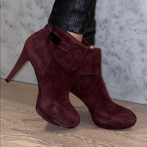 Vince Camuto suede booties